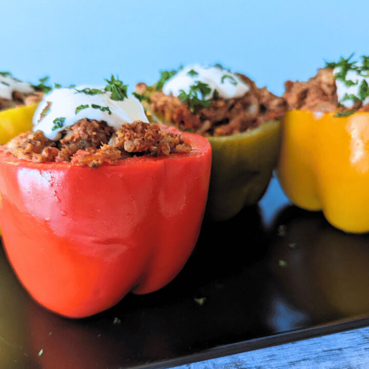 Vegan Stuffed Bell Peppers