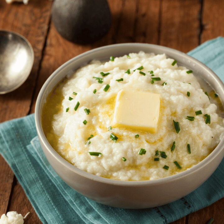 Garlic Mashed Cauliflower