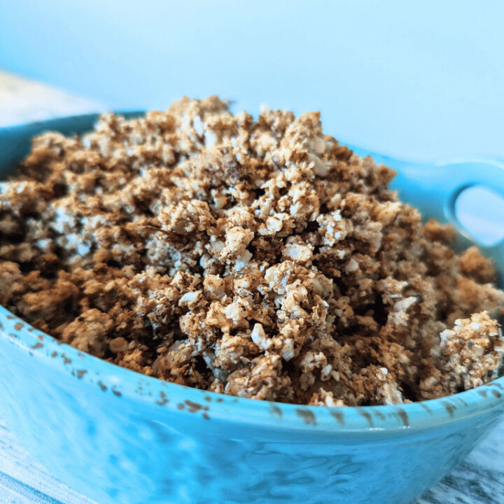 Cauliflower Walnut Crumbles - Vegan Meat