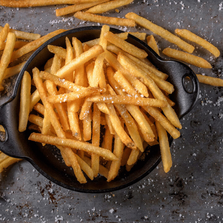 Homemade Baked French Fries