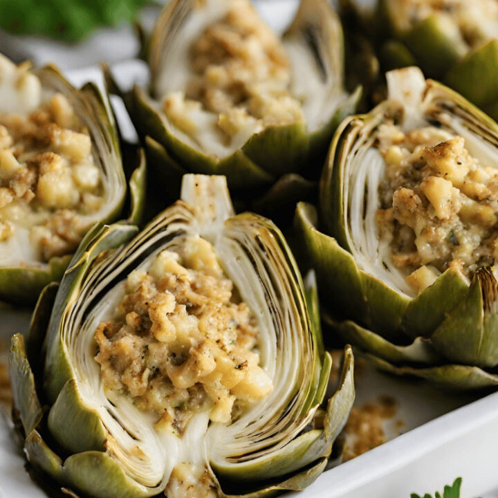 Stuffed Artichoke Hearts