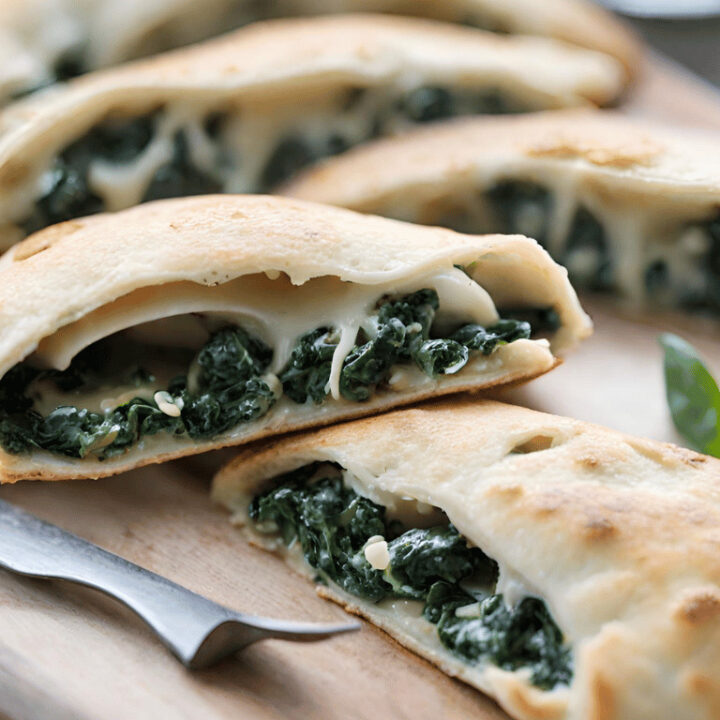 Spinach Artichoke Calzones