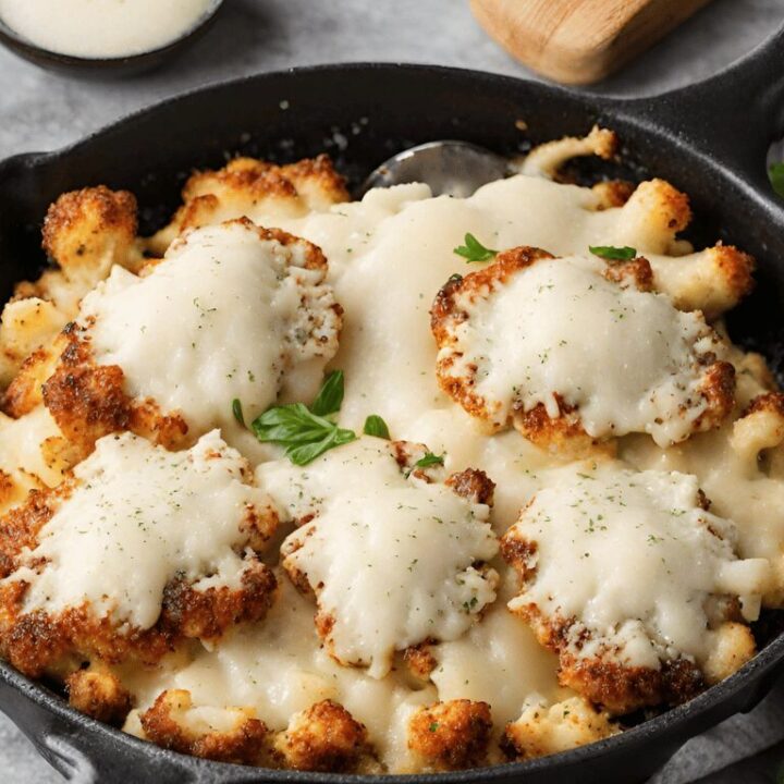 Baked Cauliflower Parmesan