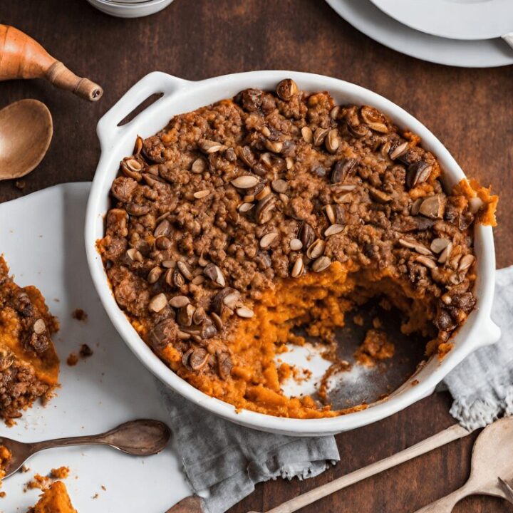 Vegan Sweet Potato Casserole