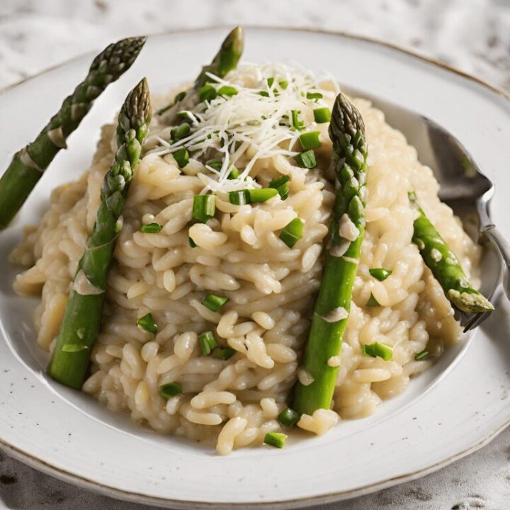 Classic Asparagus Risotto